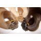 Натуральные волосы для капсульного наращивания 62 см